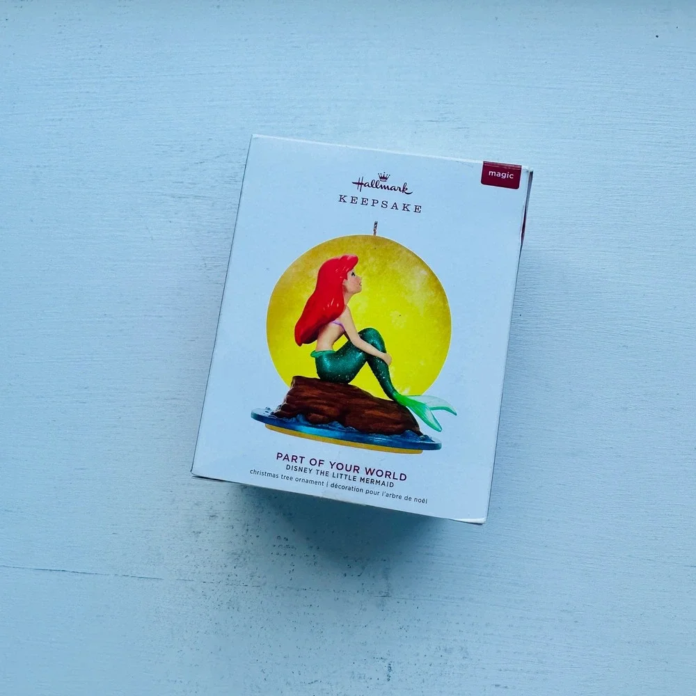 Hallmark Keepsake 2019 Disney Little Mermaid Ariel Part of Your World Ornament